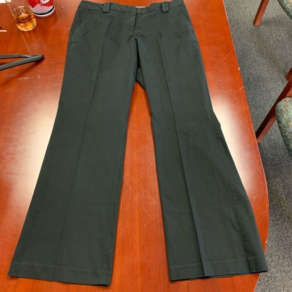 Loft Julie Fit Black Chino Style Pants sz 20